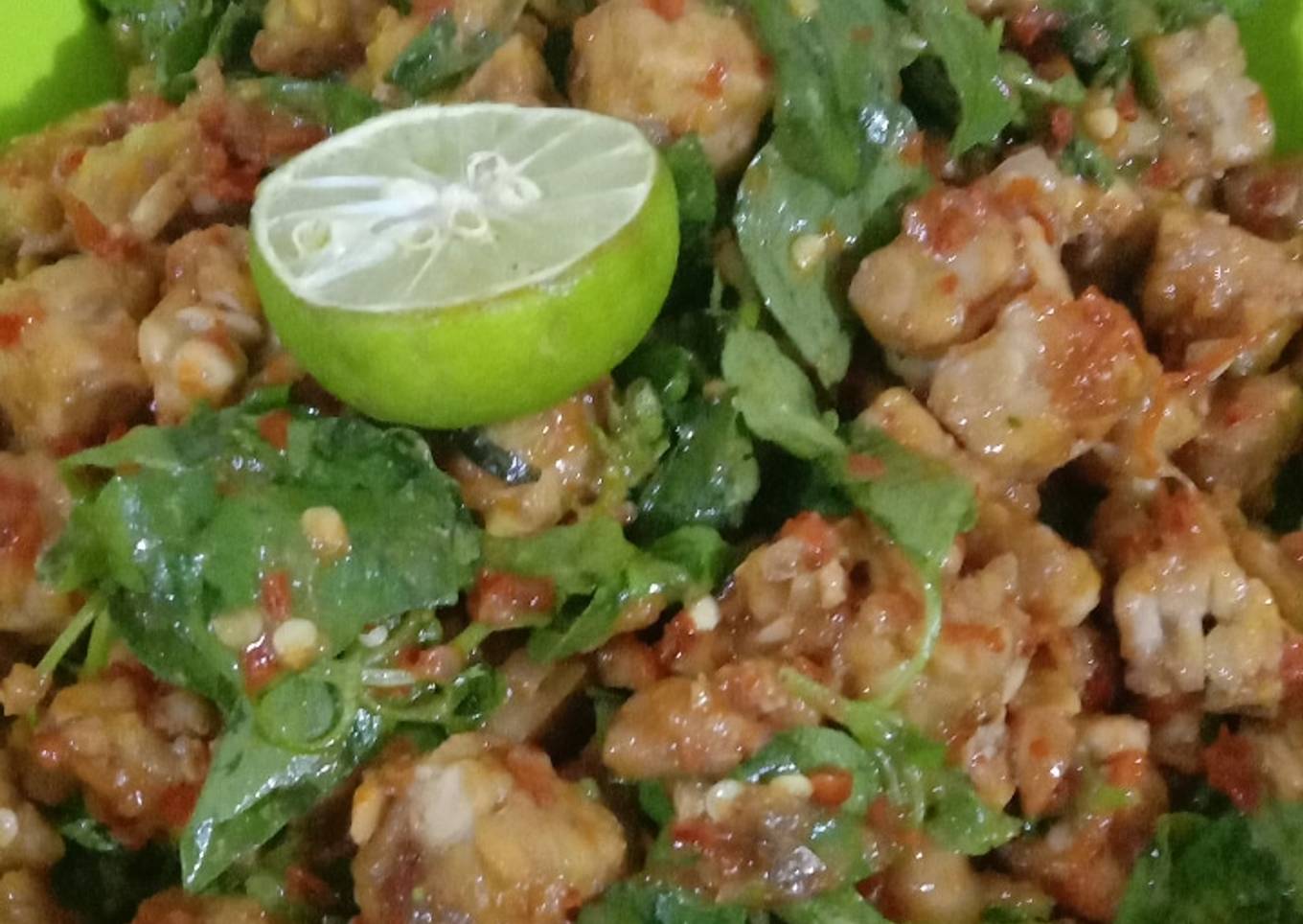 Sambel Goreng Tempe Kemangi