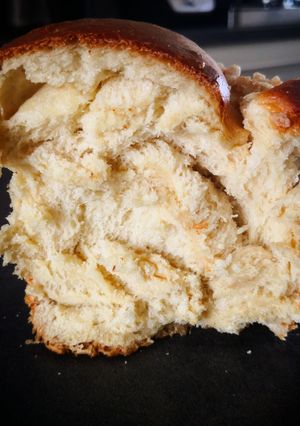 Une photo de Brioche moelleuse et filante