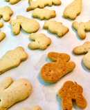 Biscoitinho amanteigado de laranja