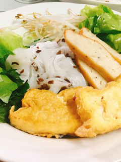 Hình của món Bánh ướt nấm mèo (chay).