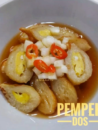 Langkah Mudah untuk Menyiapkan Resep  #32 Pempek Dos yang Menggugah Selera, Sempurna