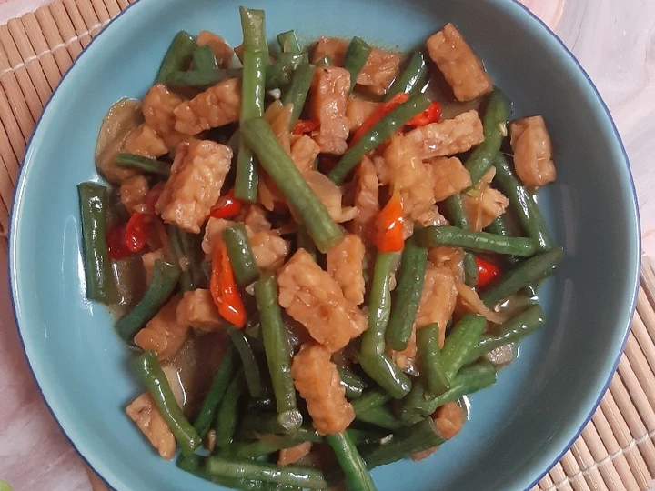 Langkah Mudah untuk Membikin Resep Tumis Tempe Kacang Panjang yang Lezat Anti Ribet, Lezat