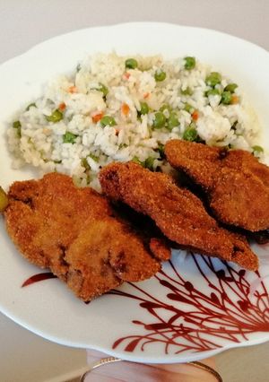 Rántott csirkemáj recept fotója