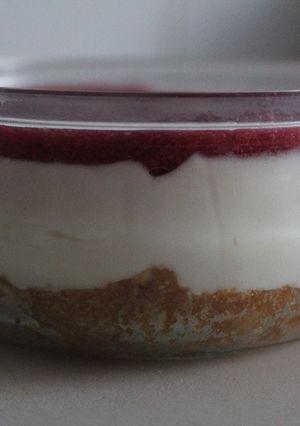 Una foto de Tarta de queso -tipo mousse