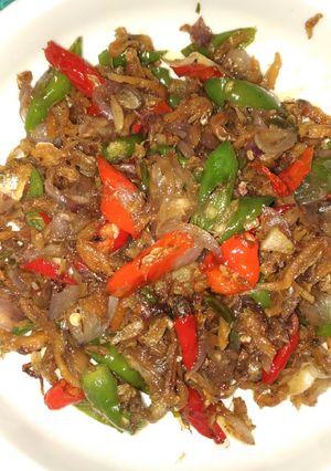 Foto resep Tumis Teri Bawang merah