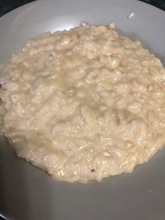 Una foto de Arroz cremoso al cava