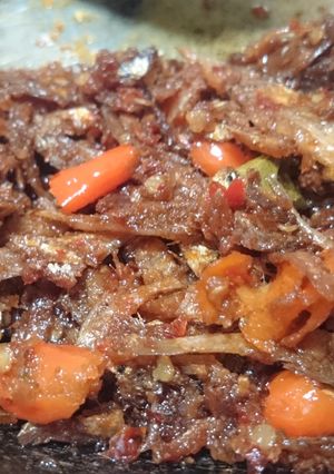 Foto resep Sambal Teri Pedas