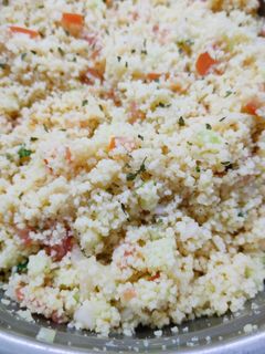 Una foto de Ensalada fría de cous cous