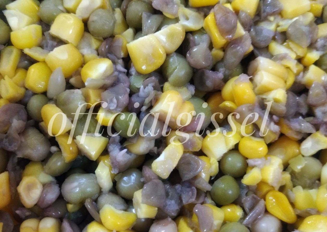 Ensalada mix vegetales para fin de año