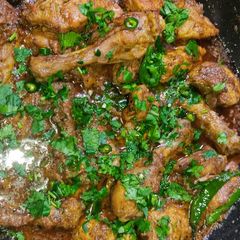A picture of Chicken Shinwari Karahi.