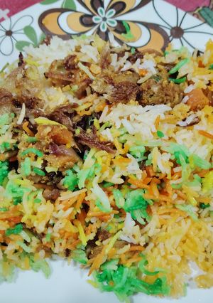A picture of Veg Biryani.