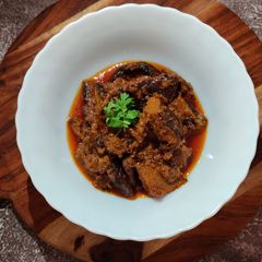 A picture of SHIITAKE MUSHROOM MASALA...