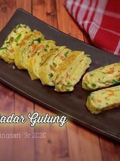 Foto resep Telur Dadar Gulung