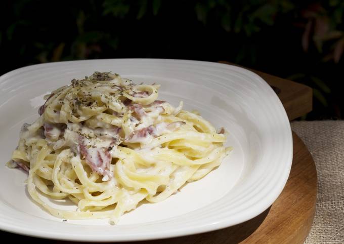 Fetuccini Carbonara