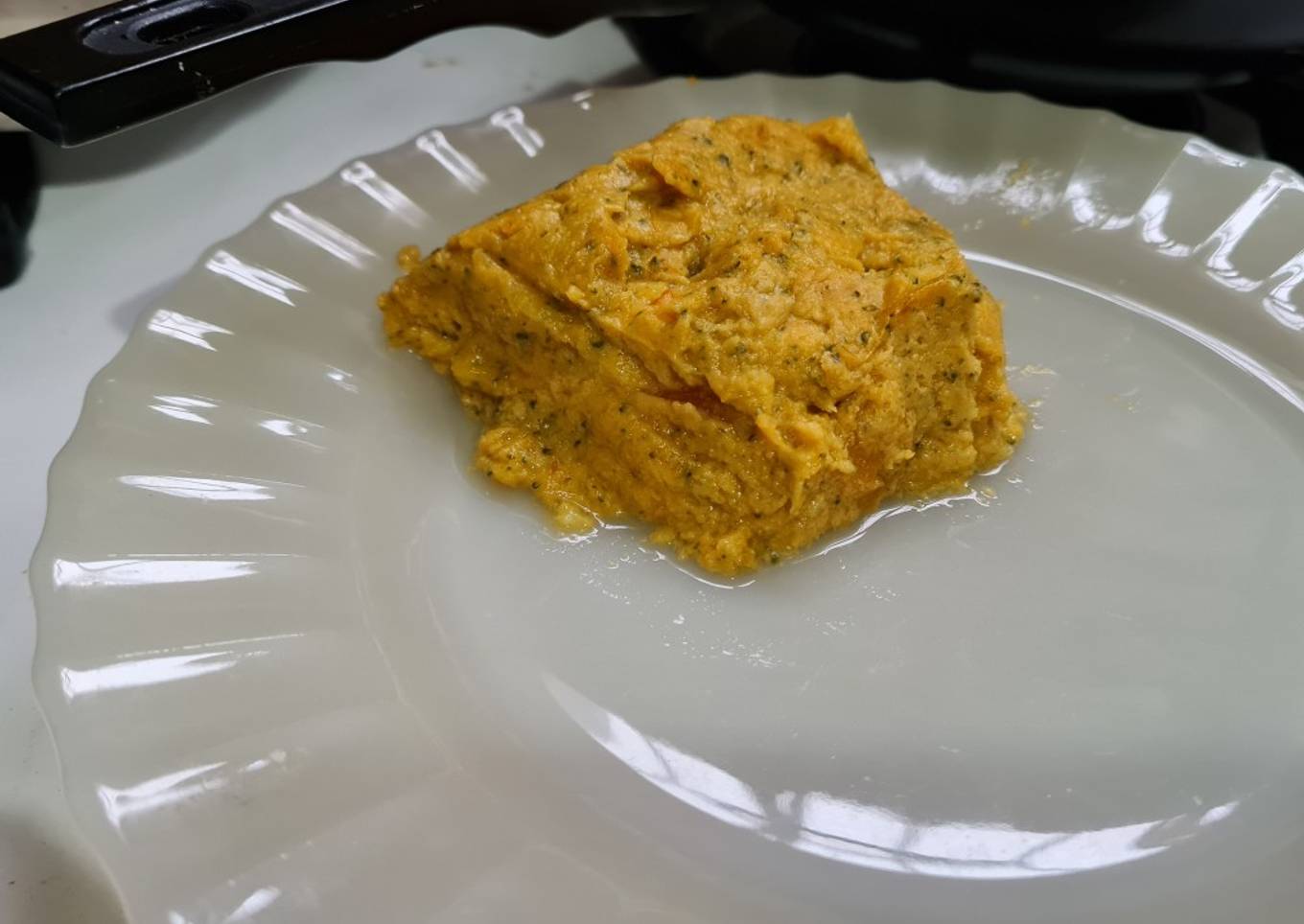 Pastel de Brócoli y Calabaza... Muy Suave y Facilongo... 🤗