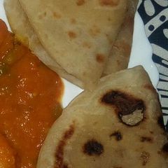 Soft chapati A picture of Soft chapati.