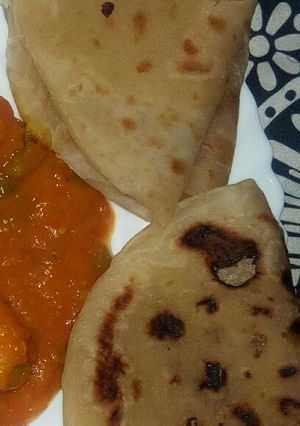 A picture of Soft chapati.