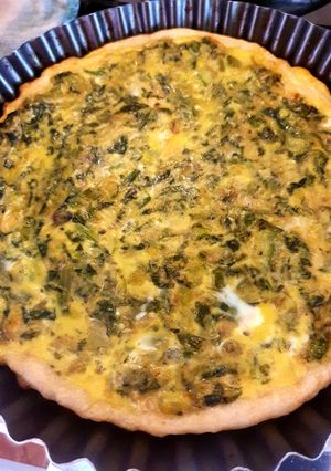 Una foto de Tarta de espinaca y queso!!!