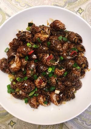 辣炒鳳螺 的食譜成品照片