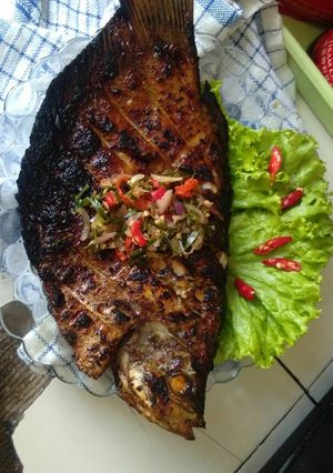 Foto resep Gurame manis bakar