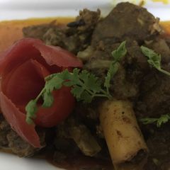 A picture of Mutton Dum.