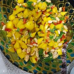 A picture of Mango salad.