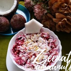 A picture of Beetroot Kosambari.