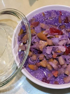 A picture of Purple Fruit Salad.