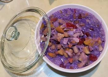 Unique Cuisine Purple Fruit Salad Yummy Unique Cuisine Purple Fruit Salad Yummy