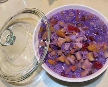 Easy Recipe Purple Fruit Salad Delicious Simple