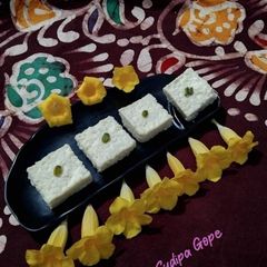A picture of Paneer Kalakand.
