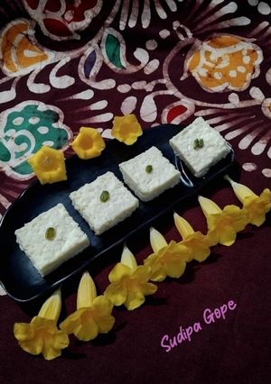 A picture of Paneer Kalakand.