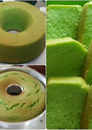 Foto resep Bolu Pandan mirip chiffon (No SP)