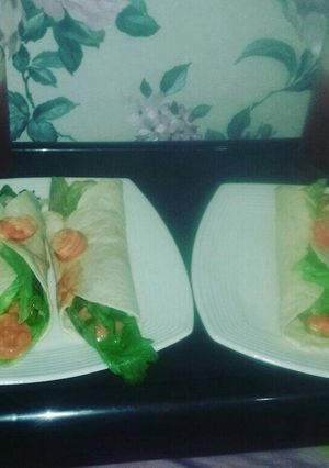Una foto de Burritos de ceviche de palmito