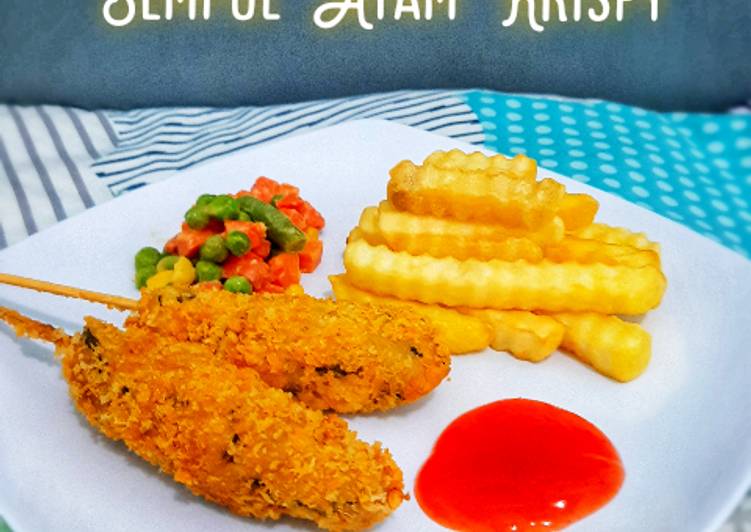 Cara Mbuat Sempol Ayam Endol - Cara Membuat Sempol Ayam Crispy Dengan