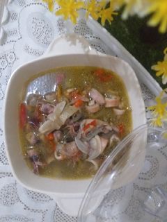 Foto resep Tumis cumi asin kuah