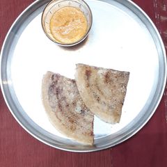 A picture of Instant Dosa with Leftover Rice.