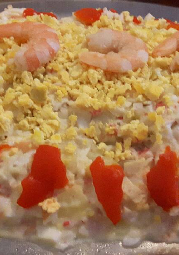 Una foto de Ensaladilla de marisco
