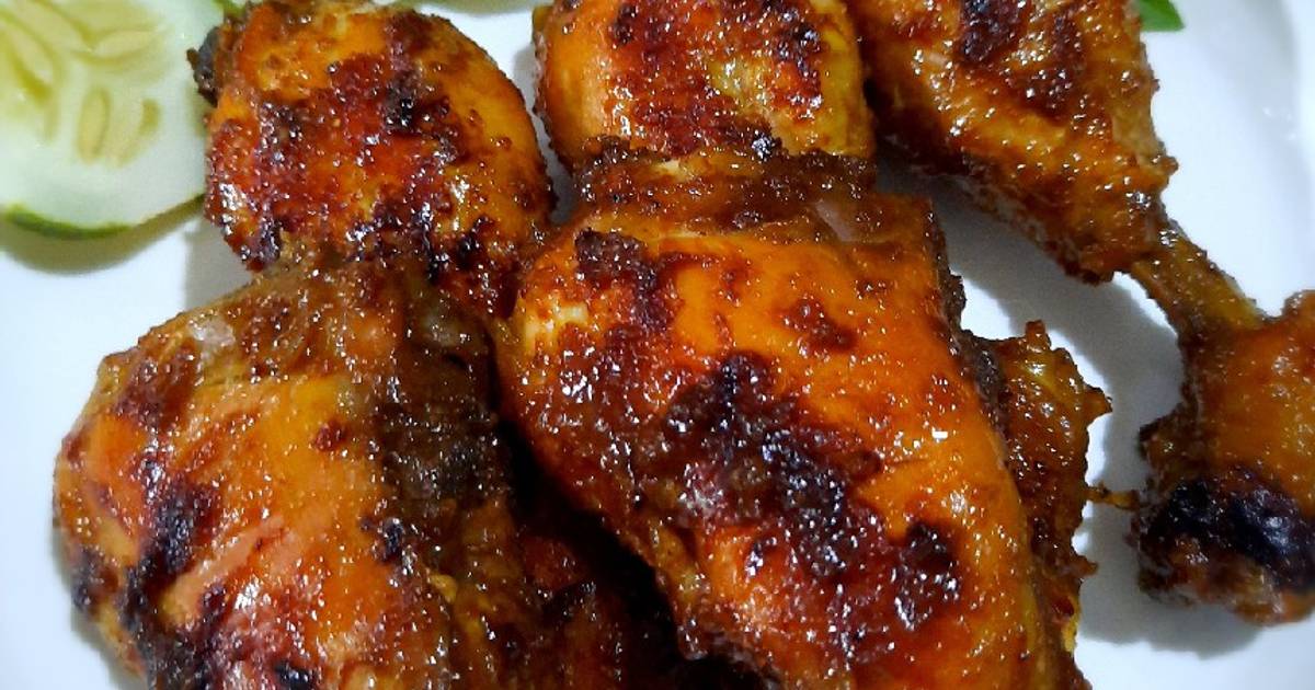 Resep Ayam Bacem Bakar 🍗 Oleh Yuniz🌻 Cookpad