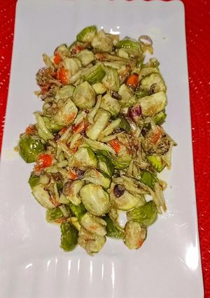 Foto resep Tumis Terong & Teri Palembang