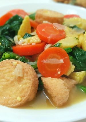 Foto resep Sapo Tahu Vegetarian
