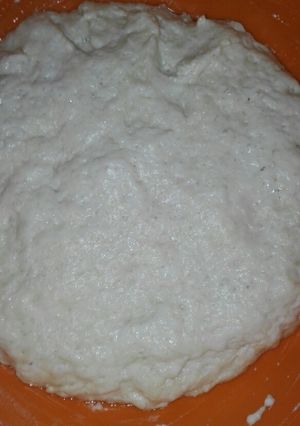 A picture of Pizza Dough without Egg.