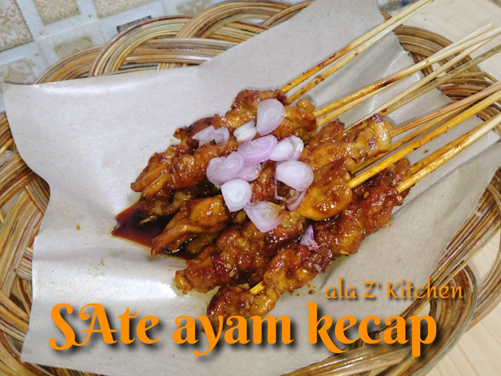 Anti Ribet, Buat Sate ayam bumbu kecap Kekinian