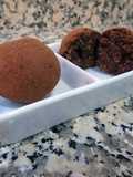 Energy balls de dátiles, coco y avellanas tostadas