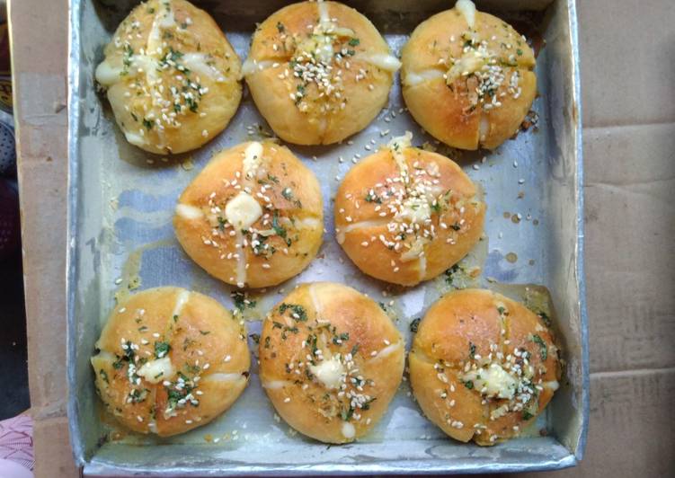 Resep Korean Garlic Bread Anti Gagal