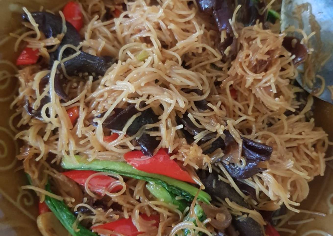 Bihun Jamur Kuping Hitam Pedas