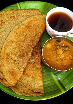 A picture of Bajra Dosa.