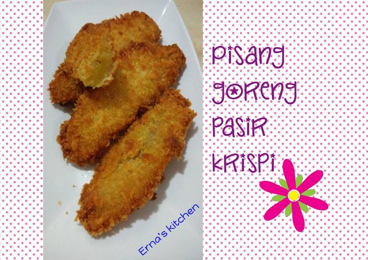 Pisang Goreng Pasir Krispi