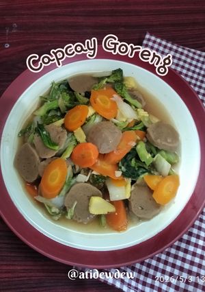 Foto resep Capcay Goreng