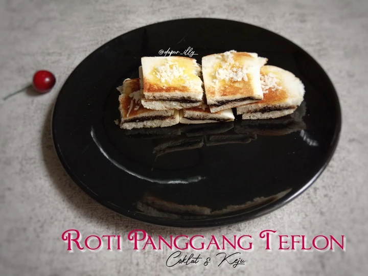Langkah Mudah untuk Membuat Resep Roti Panggang Teflon Coklat &amp;amp; Keju yang Menggugah Selera Anti Ribet, Uenak Banget